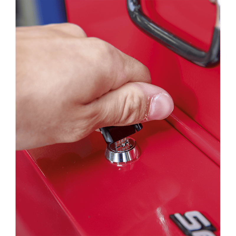 Sealey APLHT Side Cabinet for Long Handle Tools - Red - APLHT - Sealey Tools UK - Trade Counter Direct