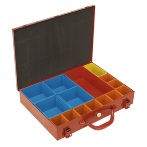 Sealey APMC15 Metal Case with 15 Storage Bins - APMC15 - Sealey Tools UK - Trade Counter Direct