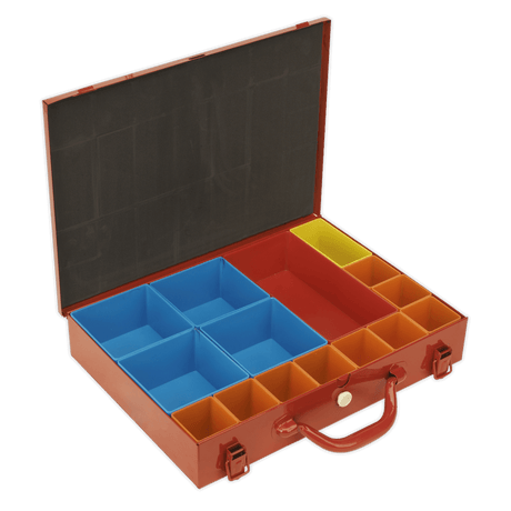 Sealey APMC15 Metal Case with 15 Storage Bins - APMC15 - Sealey Tools UK - Trade Counter Direct