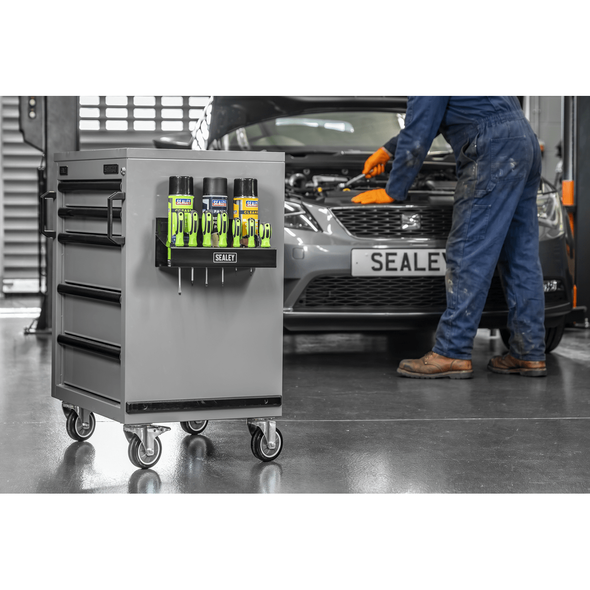Sealey APMCH Magnetic Spray Can/Screwdriver Holder - APMCH - Sealey Tools UK - Trade Counter Direct