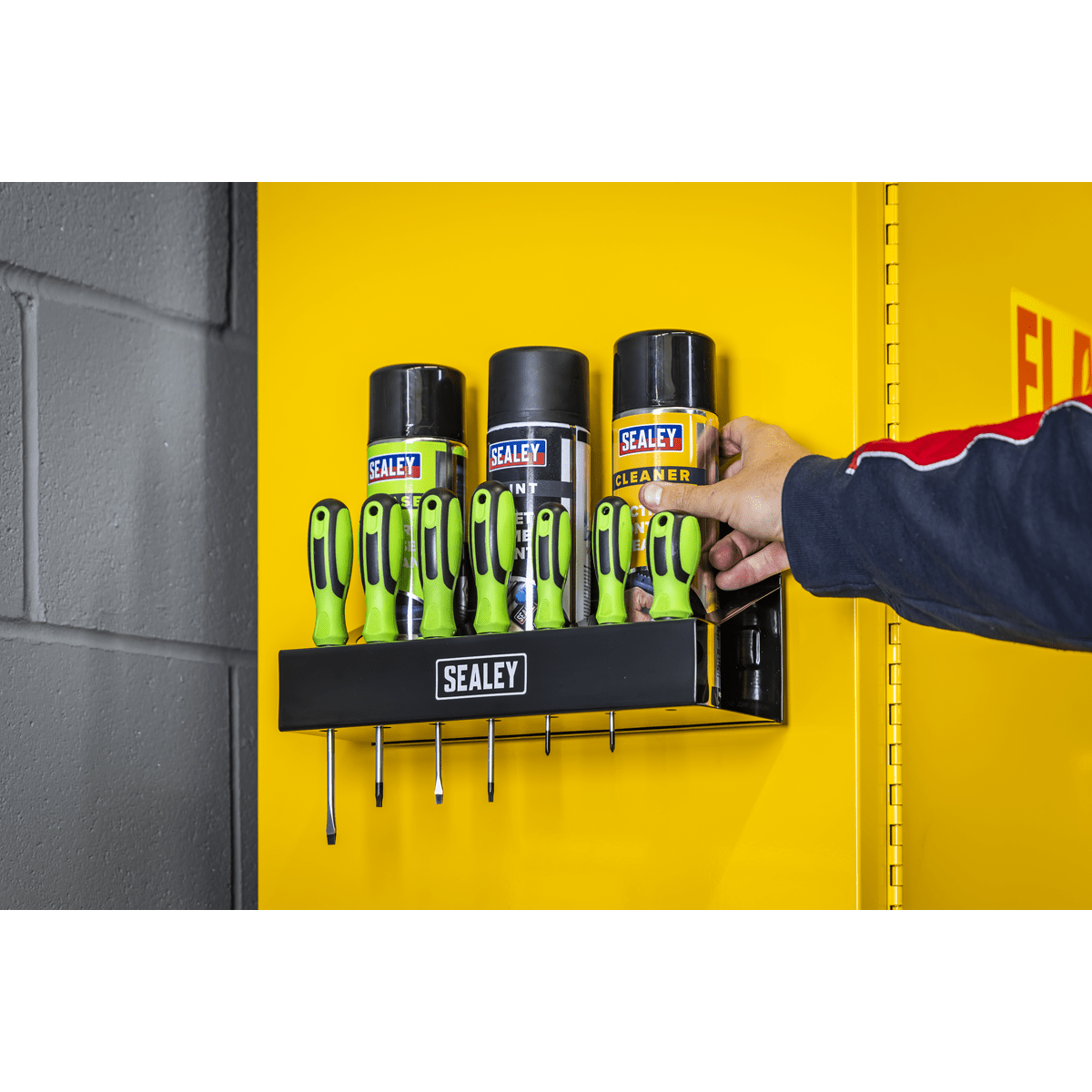 Sealey APMCH Magnetic Spray Can/Screwdriver Holder - APMCH - Sealey Tools UK - Trade Counter Direct