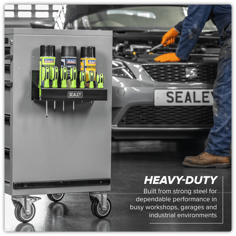 Sealey APMCH Magnetic Spray Can/Screwdriver Holder - APMCH - Sealey Tools UK - Trade Counter Direct