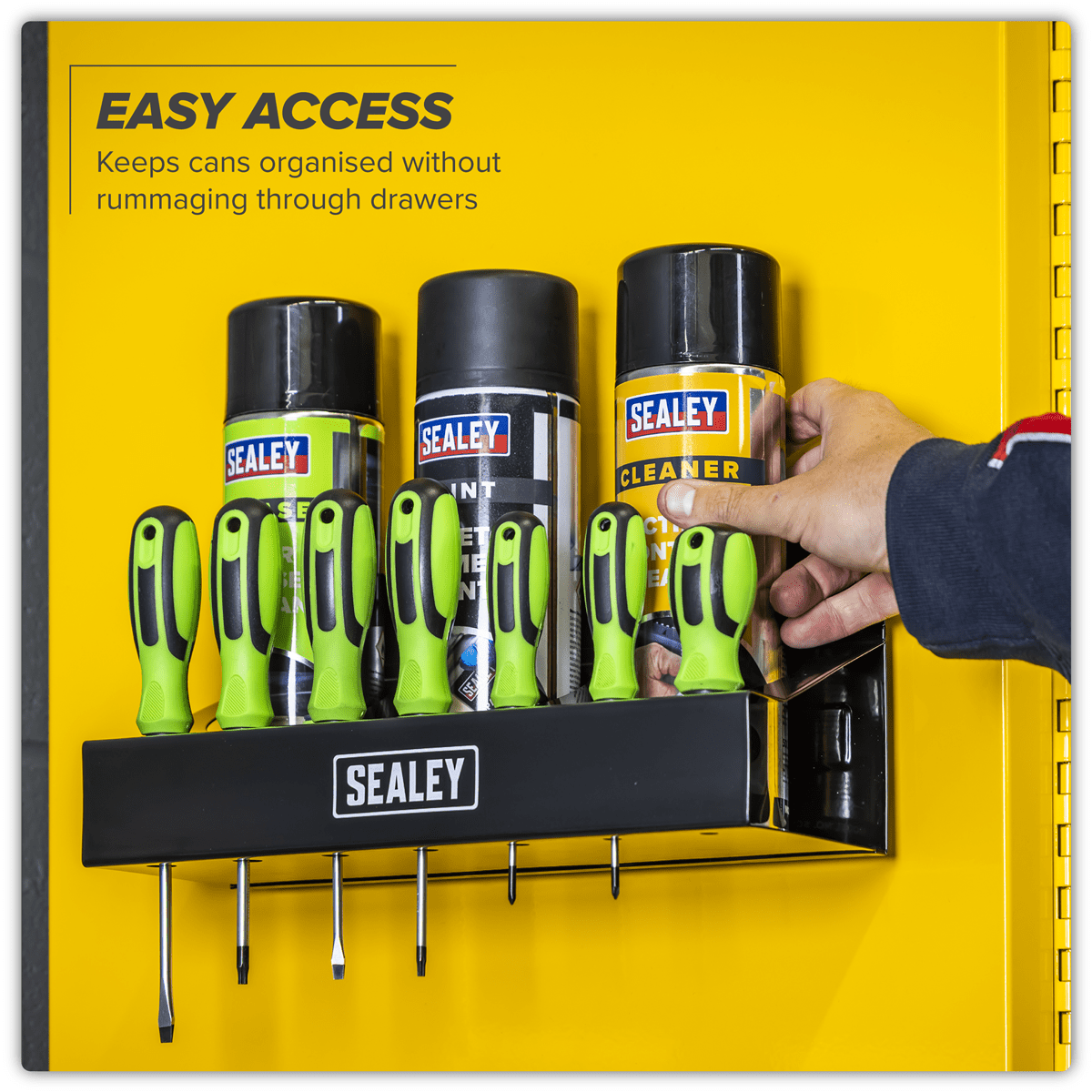 Sealey APMCH Magnetic Spray Can/Screwdriver Holder - APMCH - Sealey Tools UK - Trade Counter Direct