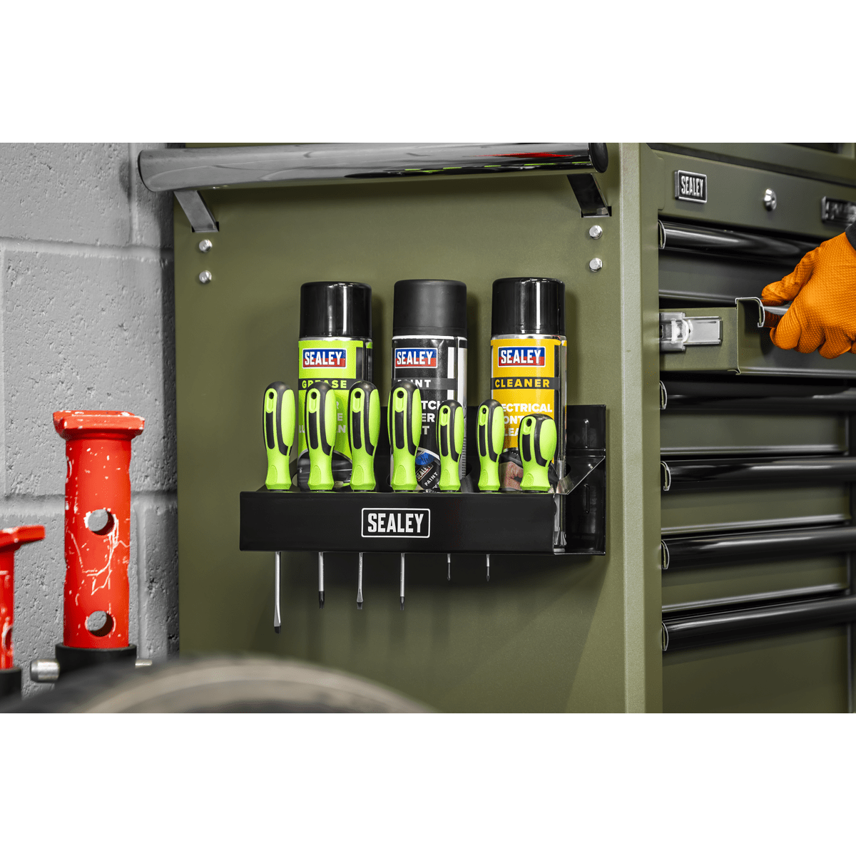 Sealey APMCH Magnetic Spray Can/Screwdriver Holder - APMCH - Sealey Tools UK - Trade Counter Direct