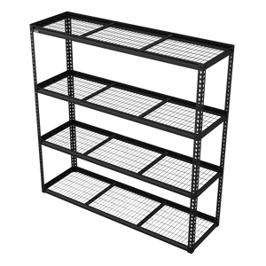Sealey APMR1 Heavy-Duty Modular Racking Unit with 4 Mesh Shelves 300kg Capacity Per Level - APMR1 - Sealey Tools UK - Trade Counter Direct