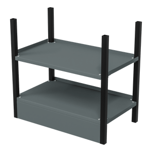 Sealey APMRB1 Modular Storage Base unit 2 Shelves 580mm - APMRB1 - Sealey Tools UK - Trade Counter Direct