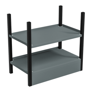 Sealey APMRB1 Modular Storage Base unit 2 Shelves 580mm - APMRB1 - Sealey Tools UK - Trade Counter Direct