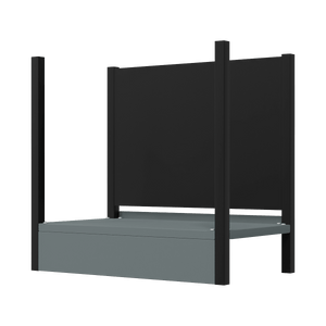 Sealey APMRB2 Modular Storage Base unit 1 Shelf 580mm - APMRB2 - Sealey Tools UK - Trade Counter Direct