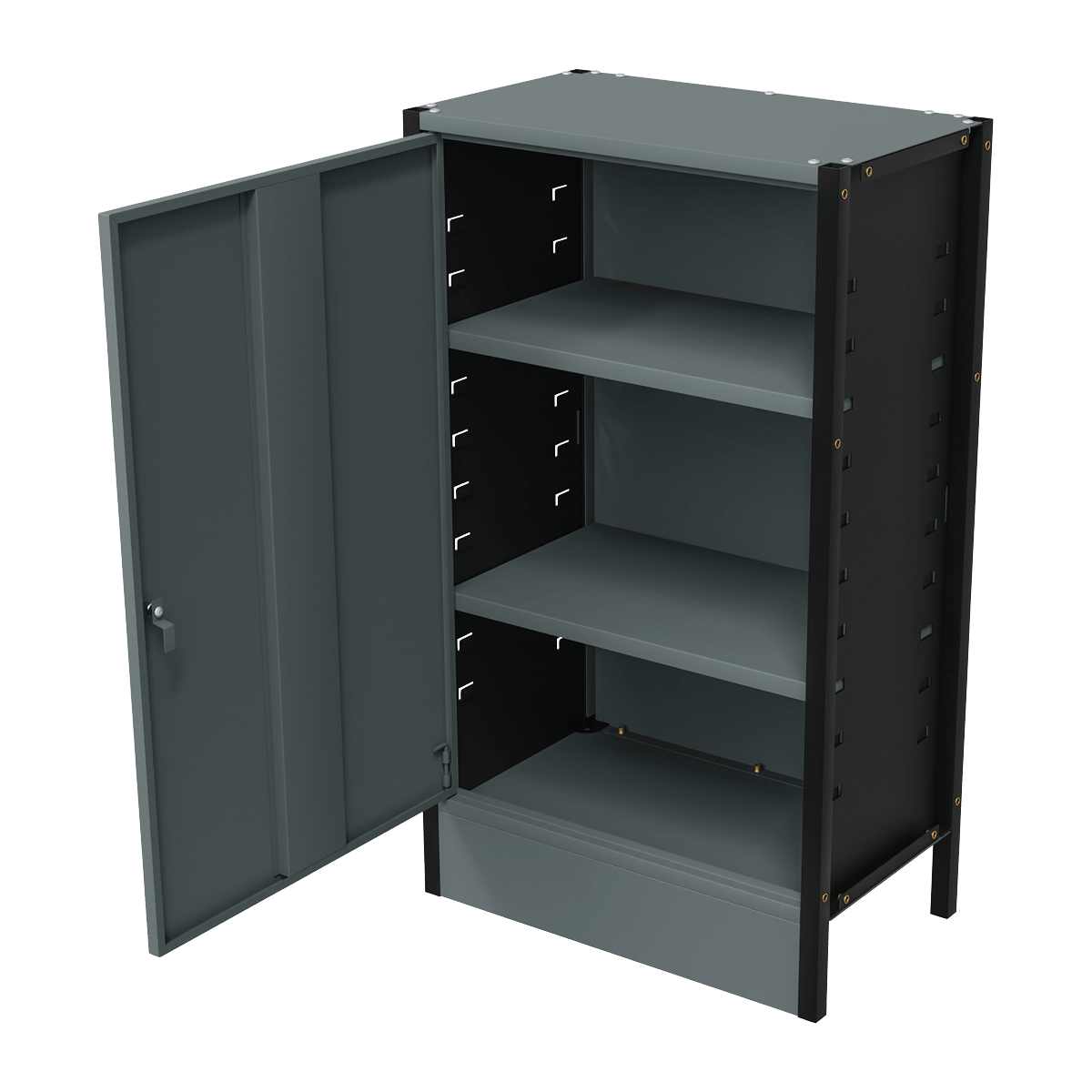 Sealey APMRB3 Modular Storage Base Cupboard Unit 3 Shelves 580mm - APMRB3 - Sealey Tools UK - Trade Counter Direct