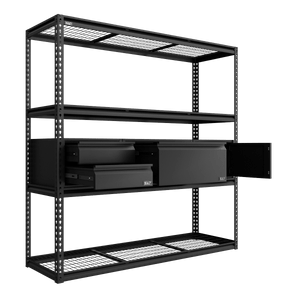 Sealey APMRCOMBO1 Heavy-Duty Modular Racking Kit with 3 Storage Units - APMRCOMBO1 - Sealey Tools UK - Trade Counter Direct
