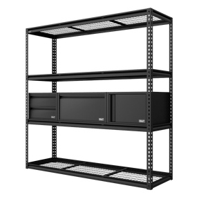 Sealey APMRCOMBO1 Heavy-Duty Modular Racking Kit with 3 Storage Units - APMRCOMBO1 - Sealey Tools UK - Trade Counter Direct