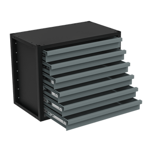 Sealey APMRM1 Modular Storage Mid Unit 6 Drawer 580mm - APMRM1 - Sealey Tools UK - Trade Counter Direct