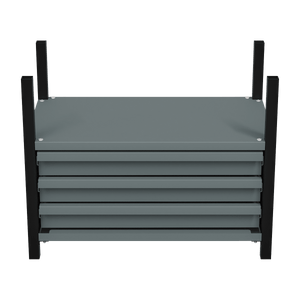 Sealey APMRM2 Modular Storage Mid Unit 3 Drawer & 1 Shelf 580mm - APMRM2 - Sealey Tools UK - Trade Counter Direct