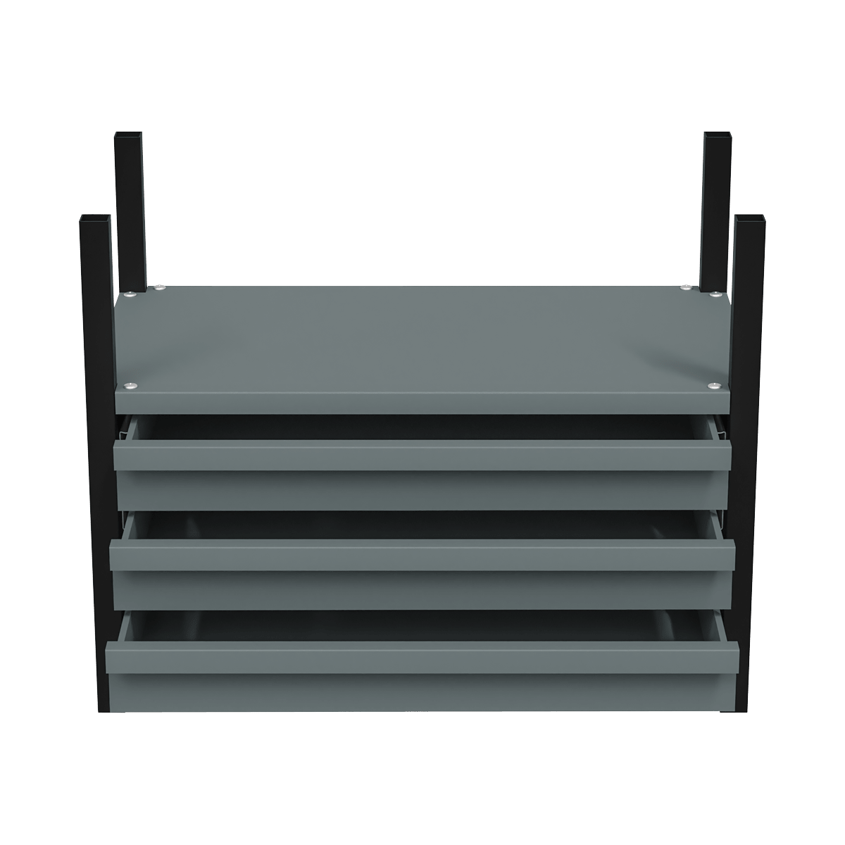 Sealey APMRM2 Modular Storage Mid Unit 3 Drawer & 1 Shelf 580mm - APMRM2 - Sealey Tools UK - Trade Counter Direct