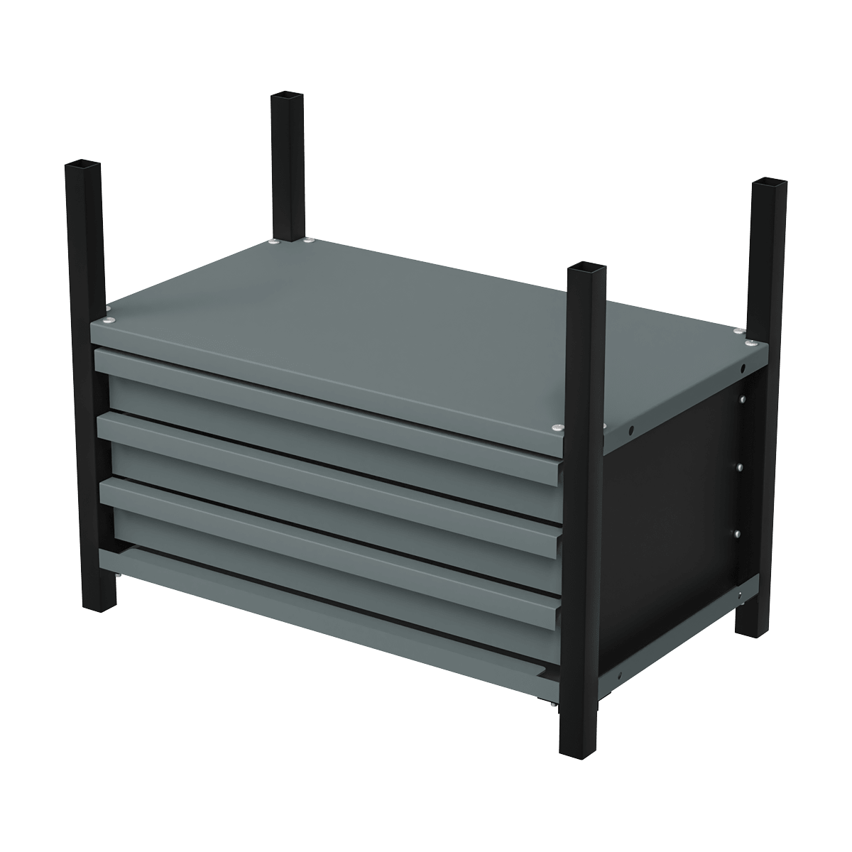 Sealey APMRM2 Modular Storage Mid Unit 3 Drawer & 1 Shelf 580mm - APMRM2 - Sealey Tools UK - Trade Counter Direct