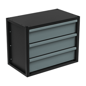 Sealey APMRM3 Modular Storage Mid Unit 3 Drawer 580mm - APMRM3 - Sealey Tools UK - Trade Counter Direct