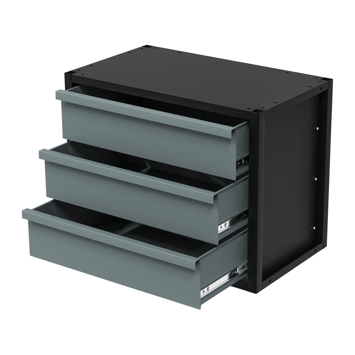 Sealey APMRM3 Modular Storage Mid Unit 3 Drawer 580mm - APMRM3 - Sealey Tools UK - Trade Counter Direct