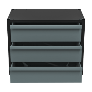 Sealey APMRM3 Modular Storage Mid Unit 3 Drawer 580mm - APMRM3 - Sealey Tools UK - Trade Counter Direct