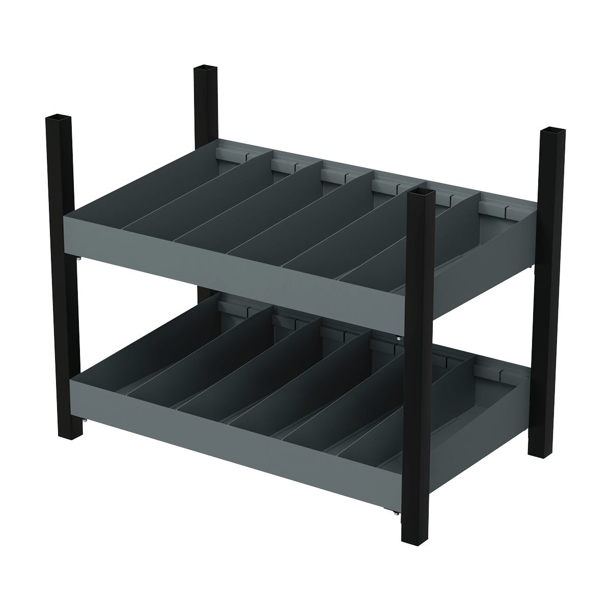 Sealey APMRM4 Modular Storage Mid Unit 2 Compartment Shelve 580mm - APMRM4 - Sealey Tools UK - Trade Counter Direct