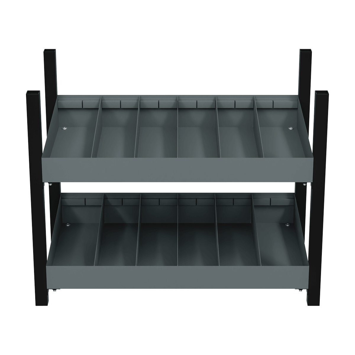 Sealey APMRM4 Modular Storage Mid Unit 2 Compartment Shelve 580mm - APMRM4 - Sealey Tools UK - Trade Counter Direct