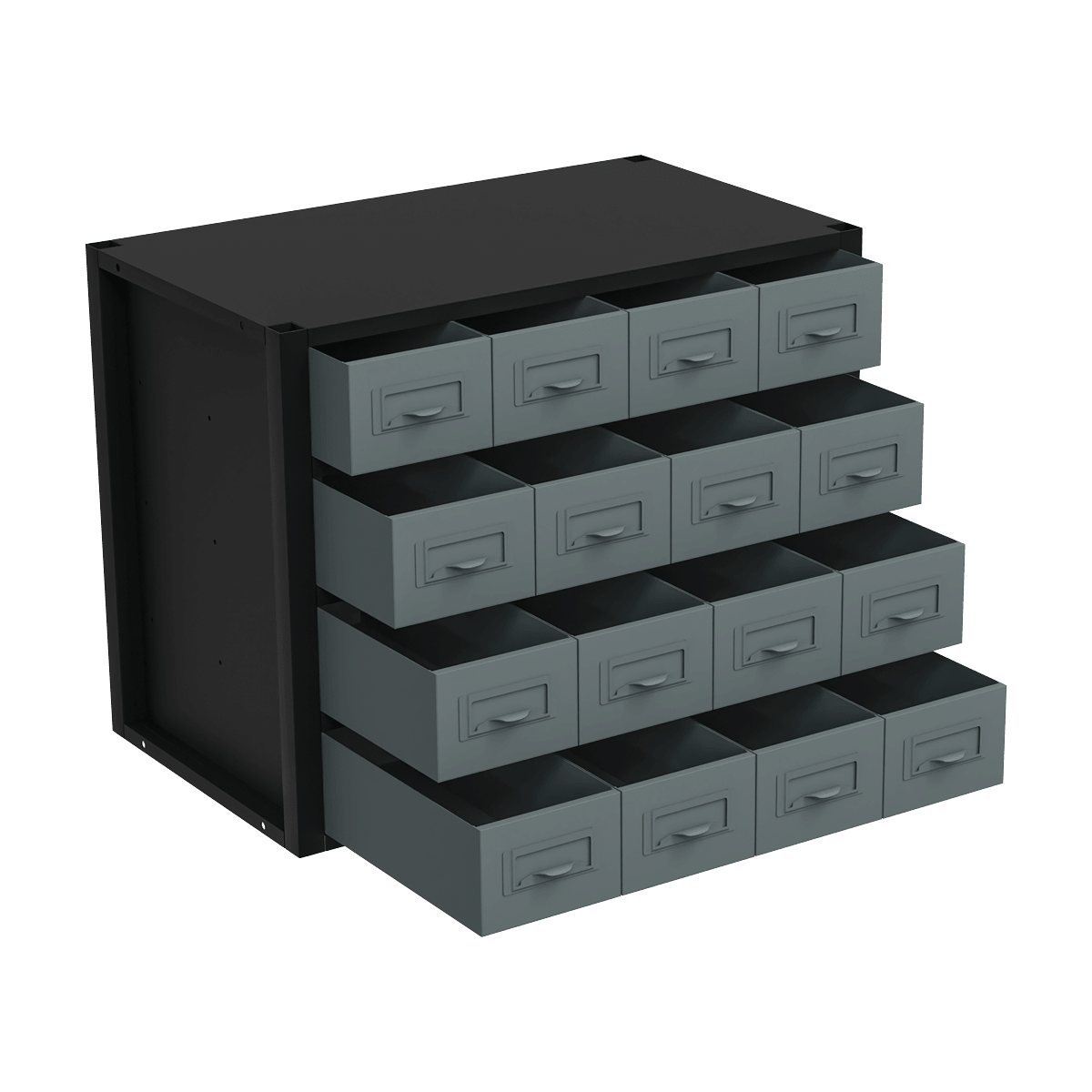 Sealey APMRM5 Modular Storage Mid Unit 16 Small Drawers 580mm - APMRM5 - Sealey Tools UK - Trade Counter Direct