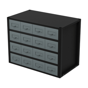 Sealey APMRM5 Modular Storage Mid Unit 16 Small Drawers 580mm - APMRM5 - Sealey Tools UK - Trade Counter Direct