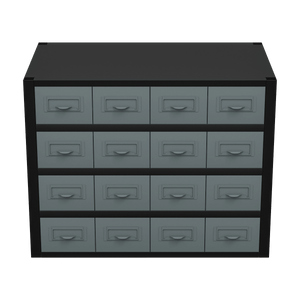 Sealey APMRM5 Modular Storage Mid Unit 16 Small Drawers 580mm - APMRM5 - Sealey Tools UK - Trade Counter Direct