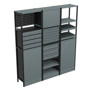 Sealey APMRSTACK1 Modular Storage System Combo 1.74m - APMRSTACK1 - Sealey Tools UK - Trade Counter Direct