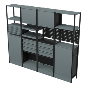Sealey APMRSTACK2 Modular Storage System Combo 2.32m - APMRSTACK2 - Sealey Tools UK - Trade Counter Direct