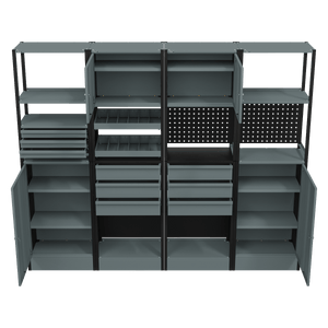 Sealey APMRSTACK2 Modular Storage System Combo 2.32m - APMRSTACK2 - Sealey Tools UK - Trade Counter Direct