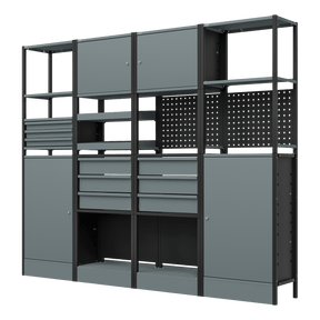 Sealey APMRSTACK2 Modular Storage System Combo 2.32m - APMRSTACK2 - Sealey Tools UK - Trade Counter Direct