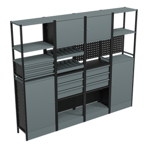 Sealey APMRSTACK2 Modular Storage System Combo 2.32m - APMRSTACK2 - Sealey Tools UK - Trade Counter Direct