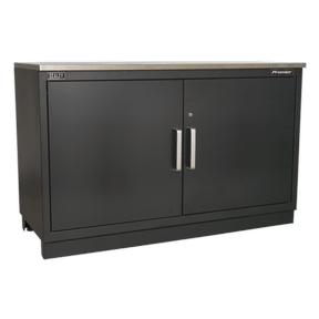 Sealey APMS02 Modular Floor Cabinet 2 Door 1550mm Heavy - Duty - APMS02 - Sealey Tools UK - Trade Counter Direct