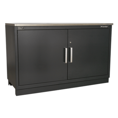 Sealey APMS02 Modular Floor Cabinet 2 Door 1550mm Heavy - Duty - APMS02 - Sealey Tools UK - Trade Counter Direct