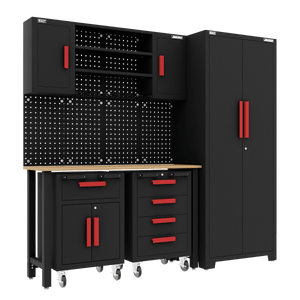 Sealey APMS12OP American PRO® Complete Garage Storage System with 2 Mobile Trolleys - APMS12OP - Sealey Tools UK - Trade Counter Direct
