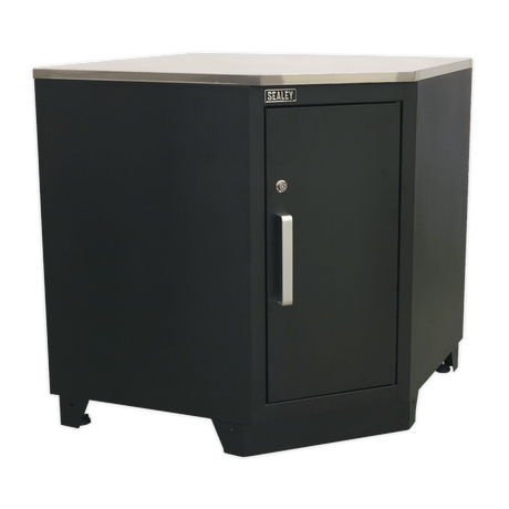 Sealey APMS15 Modular Corner Floor Cabinet 930mm Heavy - Duty - APMS15 - Sealey Tools UK - Trade Counter Direct