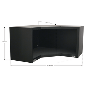 Sealey APMS16 Premier™ Heavy-Duty Modular Corner Wall Cabinet 930mm - APMS16 - Sealey Tools UK - Trade Counter Direct