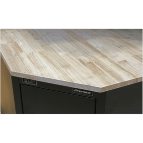 Sealey APMS18 Hardwood Corner Worktop 930mm - APMS18 - Sealey Tools UK - Trade Counter Direct