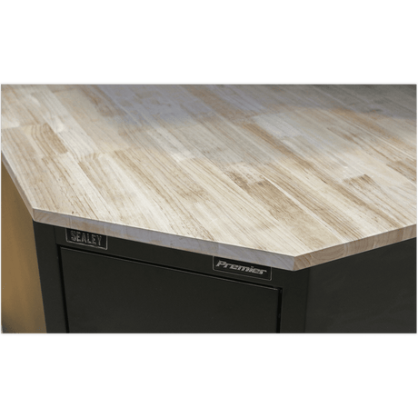 Sealey APMS18 Hardwood Corner Worktop 930mm - APMS18 - Sealey Tools UK - Trade Counter Direct