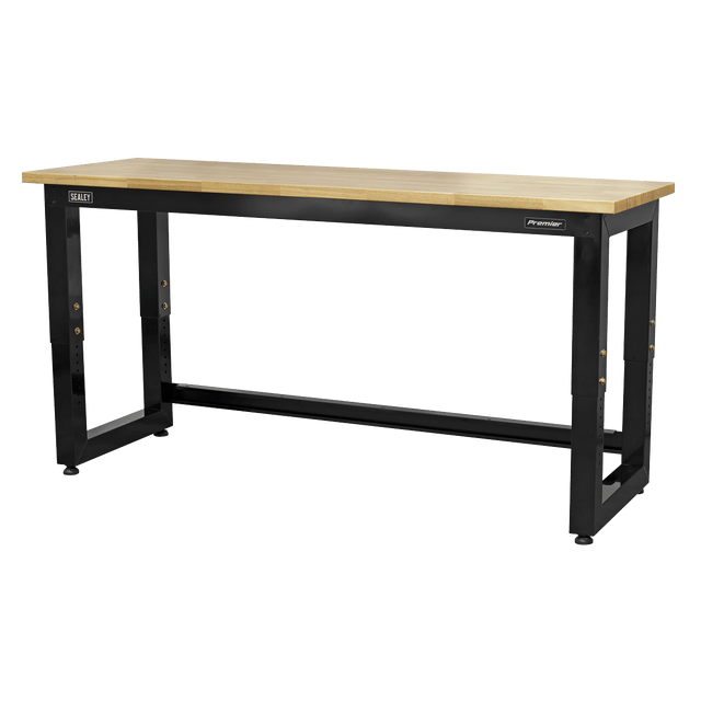 Sealey APMS22 Steel Adjustable Workbench with Wooden Worktop 1830mm - Heavy - Duty - APMS22 - Sealey Tools UK - Trade Counter Direct