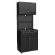 Sealey APMS2HFPD Superline PRO® Rapid-Fit Modular Wall & Base Cabinet with Drawer - APMS2HFPD - Sealey Tools UK - Trade Counter Direct