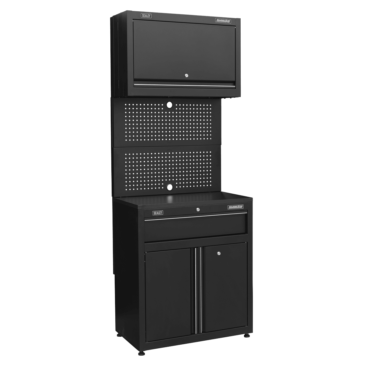 Sealey APMS2HFPD Superline PRO® Rapid-Fit Modular Wall & Base Cabinet with Drawer - APMS2HFPD - Sealey Tools UK - Trade Counter Direct