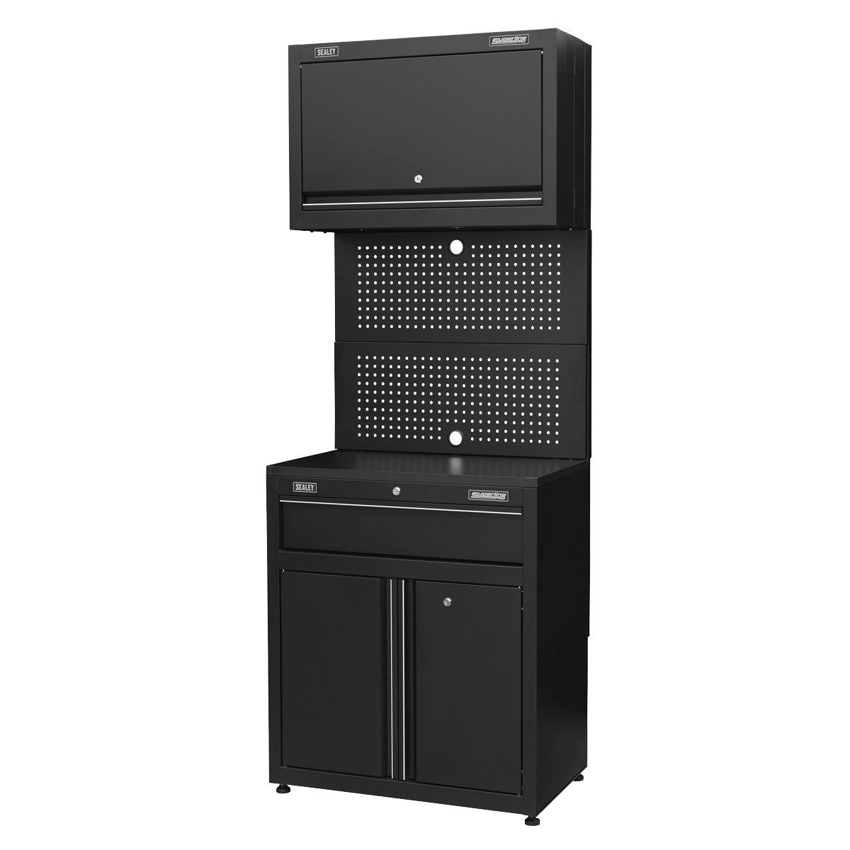 Sealey APMS2HFPD Superline PRO® Rapid-Fit Modular Wall & Base Cabinet with Drawer - APMS2HFPD - Sealey Tools UK - Trade Counter Direct