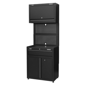 Sealey APMS2HFPD Superline PRO® Rapid-Fit Modular Wall & Base Cabinet with Drawer - APMS2HFPD - Sealey Tools UK - Trade Counter Direct