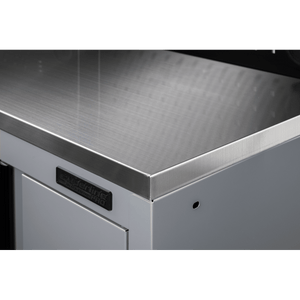 Sealey APMS30SSB Superline PRO® Black Edition Stainless Steel Worktop 1360mm - APMS30SSB - Sealey Tools UK - Trade Counter Direct