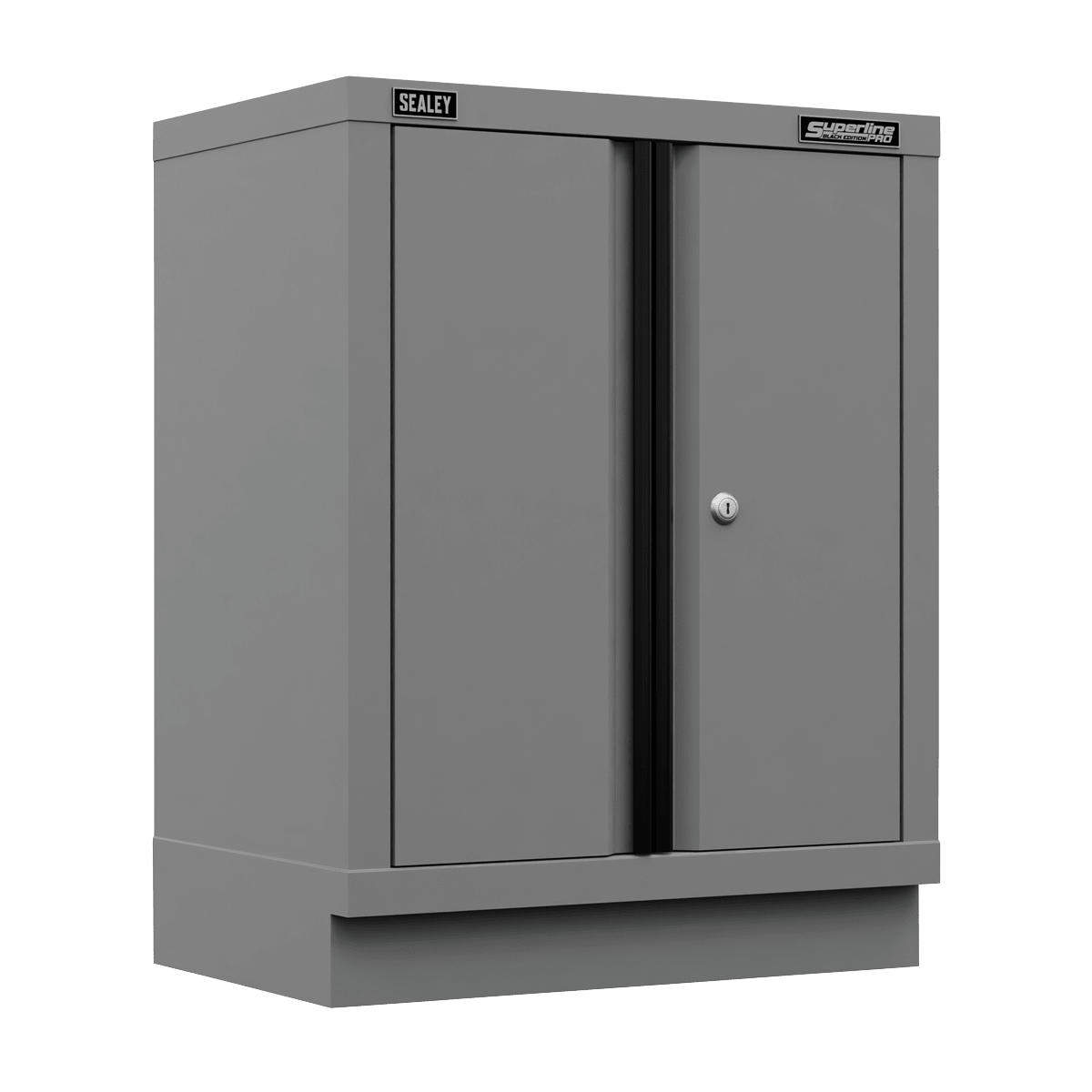 Sealey APMS33BE Superline PRO® Black Edition Modular Floor Cabinet 2 Door 680mm - APMS33BE - Sealey Tools UK - Trade Counter Direct