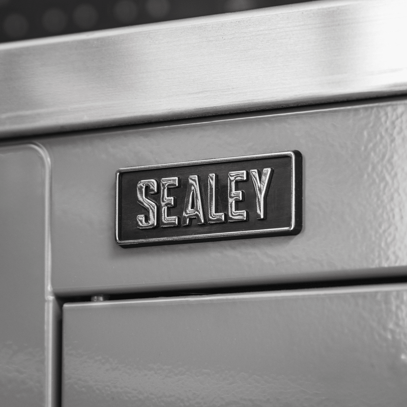 Sealey APMS33BE Superline PRO® Black Edition Modular Floor Cabinet 2 Door 680mm - APMS33BE - Sealey Tools UK - Trade Counter Direct