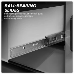 Sealey APMS34BE Superline PRO® Black Edition Modular Mobile Cabinet 5 Drawer 650mm - APMS34BE - Sealey Tools UK - Trade Counter Direct