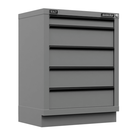Sealey APMS35BE Superline PRO® Modular Cabinet 5 Drawer 680mm - APMS35BE - Sealey Tools UK - Trade Counter Direct