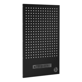 Sealey APMS3BEBP Superline PRO® Black Edition Modular Back Panel with Power Bar 600mm - APMS3BEBP - Sealey Tools UK - Trade Counter Direct